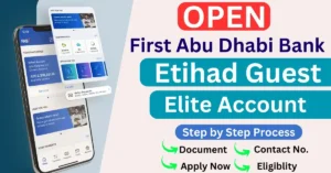 FAB Etihad Guest Elite Account Open Easy Method To Open Guest Elite Account