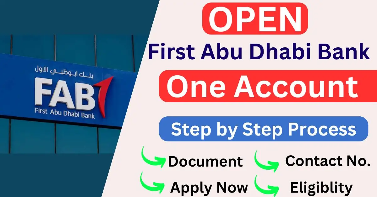 Open a FAB One Account with First Abu Dhabi Bank (FAB)