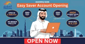 Dubai Mashreq Bank Easy Saver Account Opening UAE