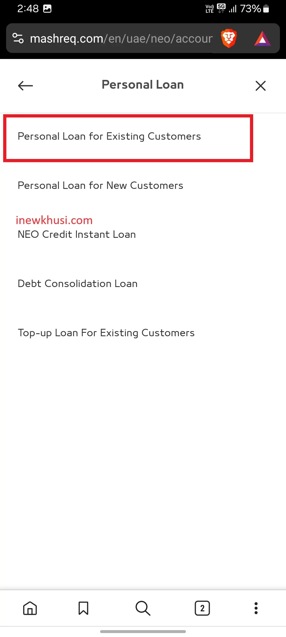 How To Apply Mashreq Bank Personal Loan for Existing Customers Step by step process