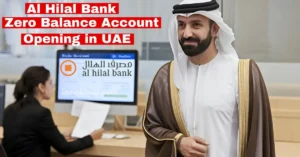 Al Hilal Bank Zero Balance Account Opening in UAE