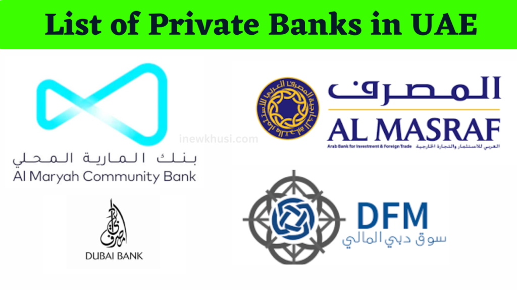 List of Private Banks in UAE