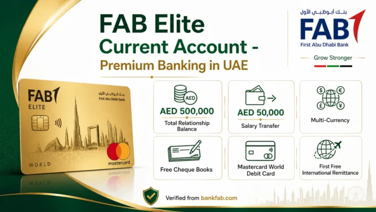 FAB Elite Current Account Hero Dubai Bank Account