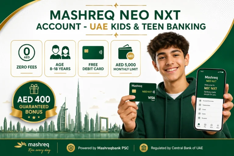 Mashreq NEO NXT Account Hero UAE Bank Account