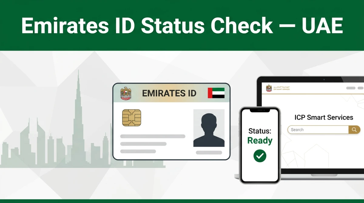 emirates id status check uae banking cards