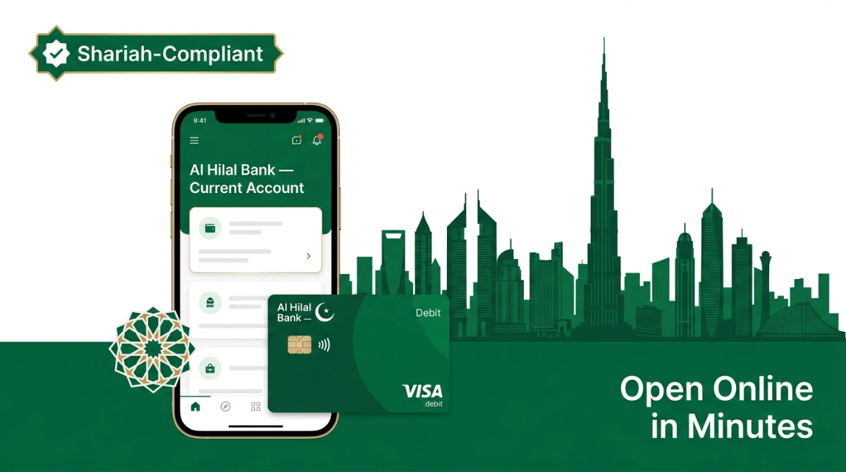 Open Al Hilal Bank Current Account Online in UAE — Step-by-Step Guide